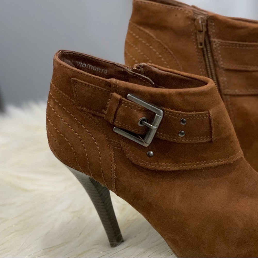 Via Marte brown boots size 6 - Picture 3 of 8